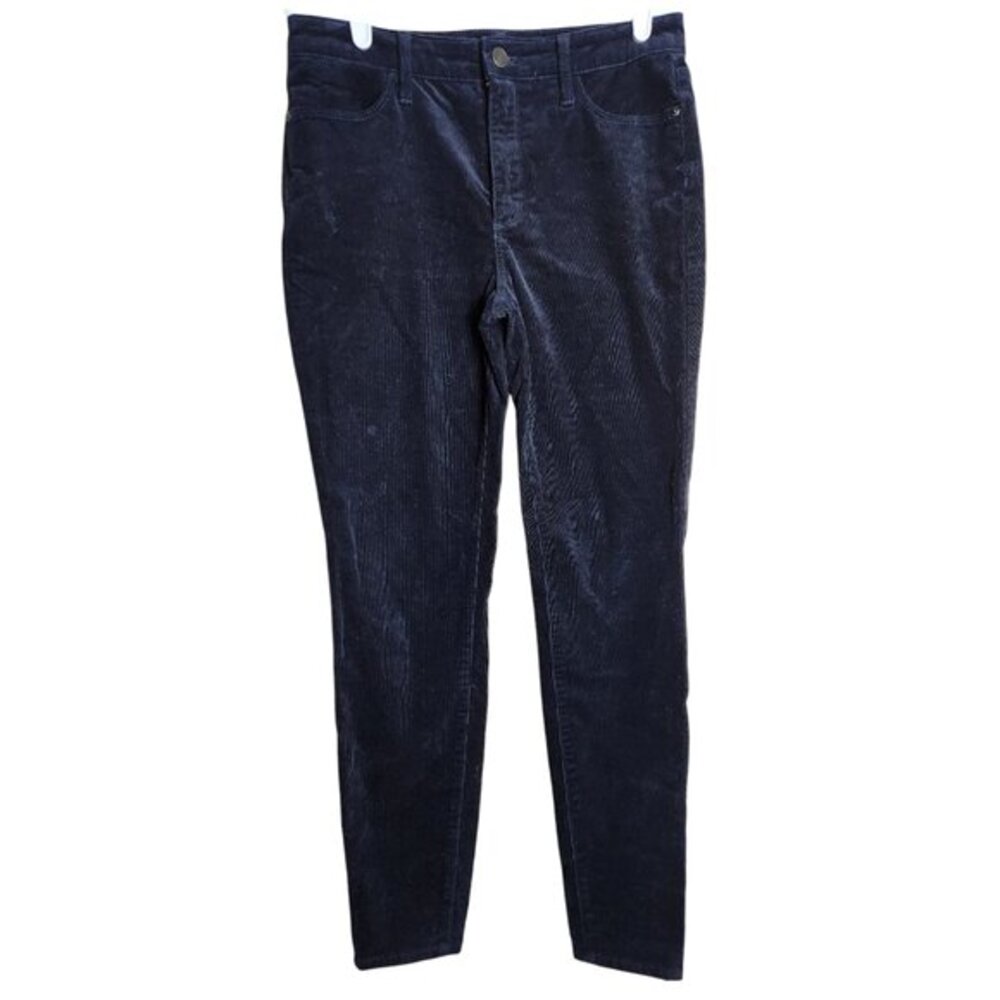Talbots Women Size 2 Purple Corduroy Jegging The Flawless Straight‎ Leg Pants